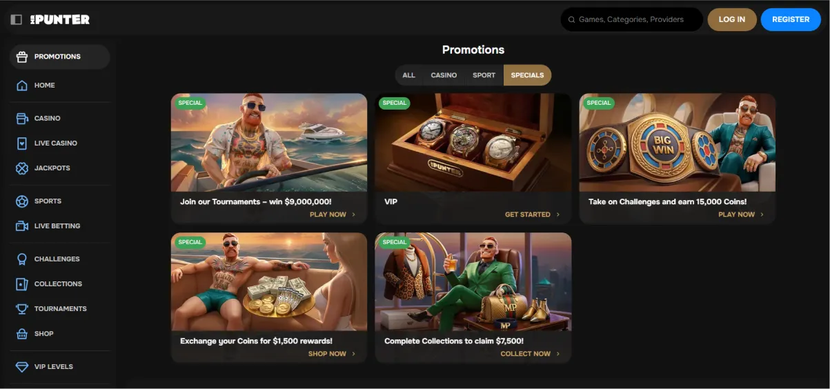 Mr Punter casino promotions Australia – VIP rewards, tournaments and special offers