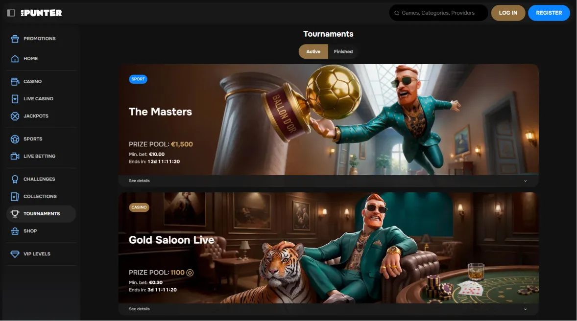 Mr Punter casino tournaments Australia – prize pool events and competitions online
