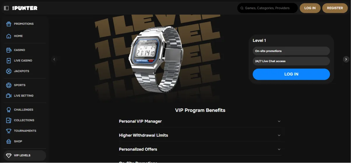 Mr Punter VIP program Australia – loyalty rewards and exclusive casino benefits
