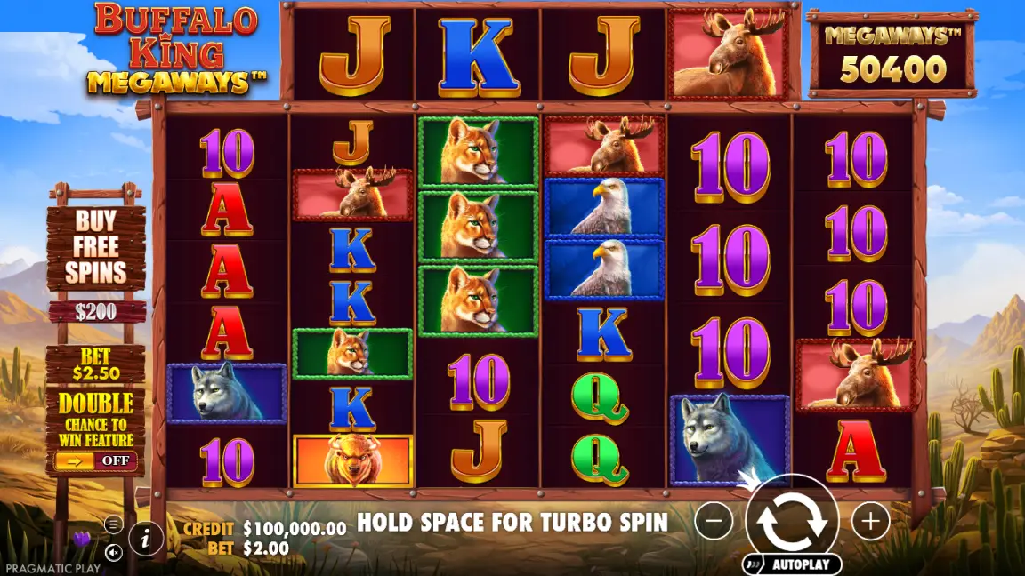 Buffalo King Megaways preview