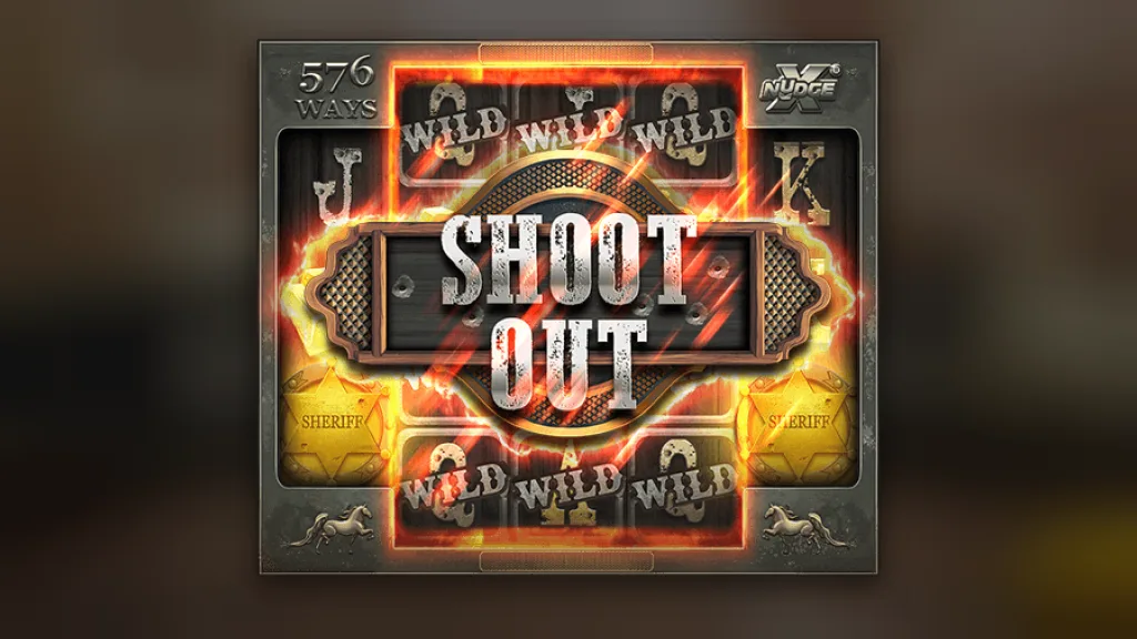 Deadwood Shoot Out feature artwork from Nolimit City's official game page