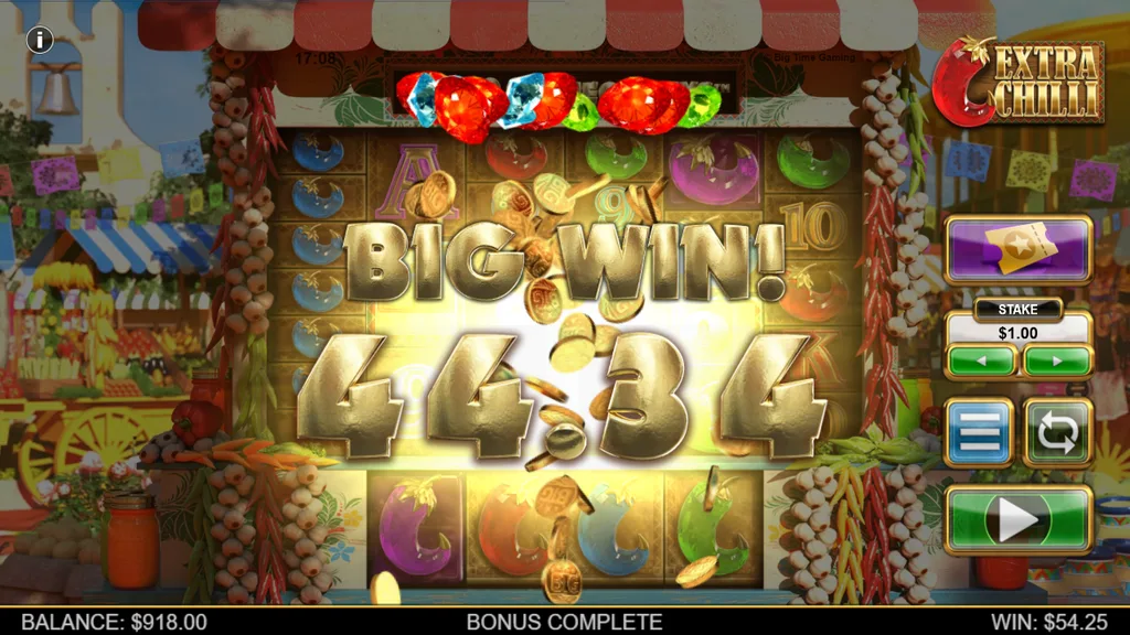 Extra Chilli Big Win at the end of free spins