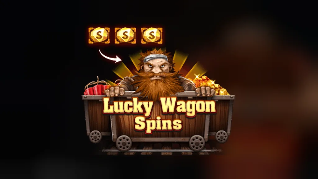 Fire in the Hole xBomb Lucky Wagon Spins feature artwork by Nolimit City