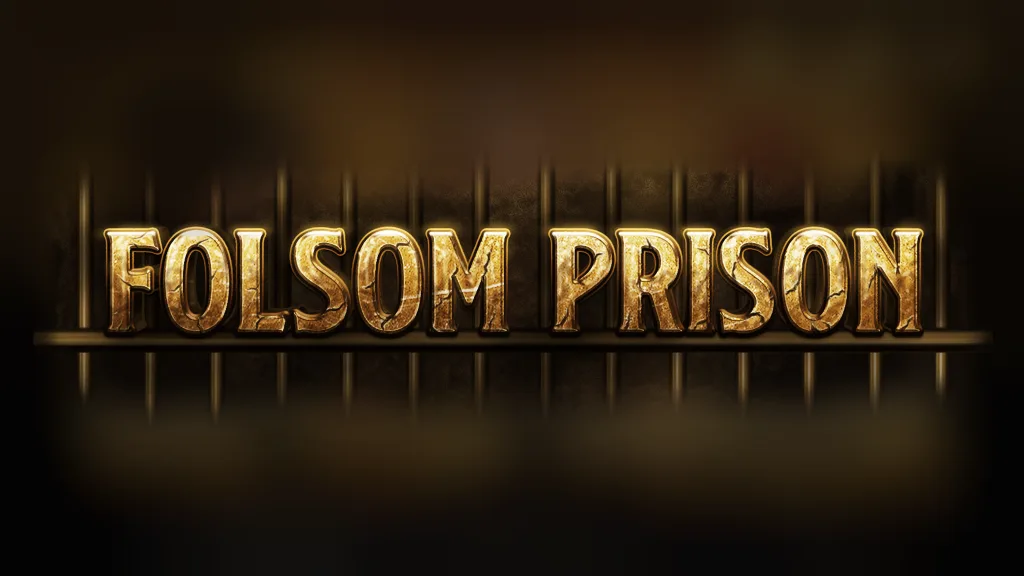 Folsom Prison official logo artwork by Nolimit City