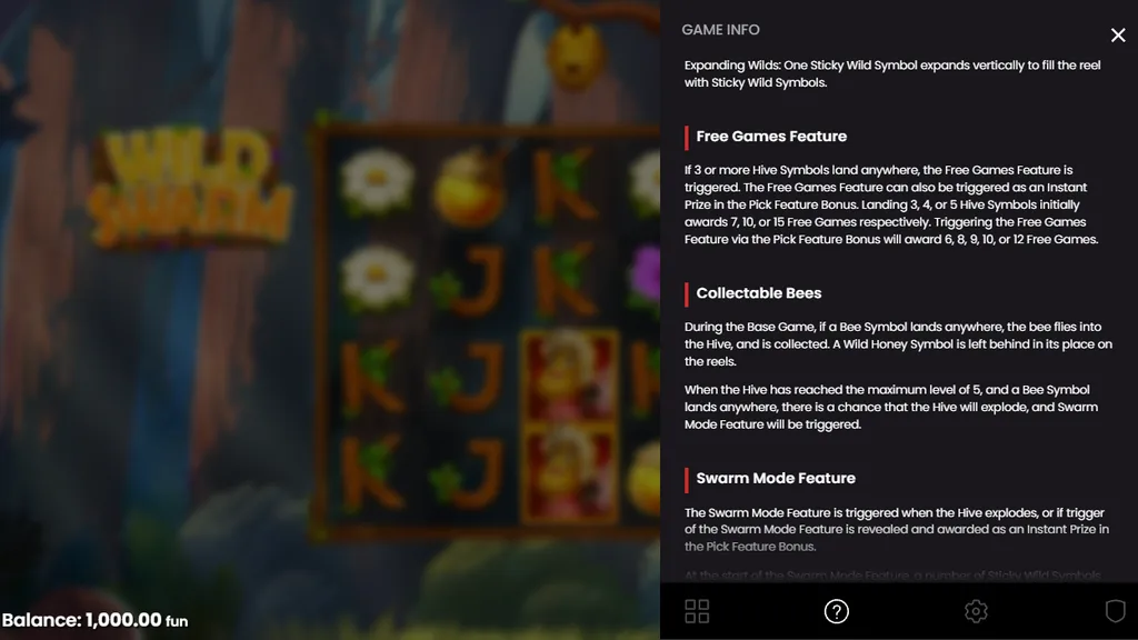 Wild Swarm rules for collectable bees and Swarm Mode